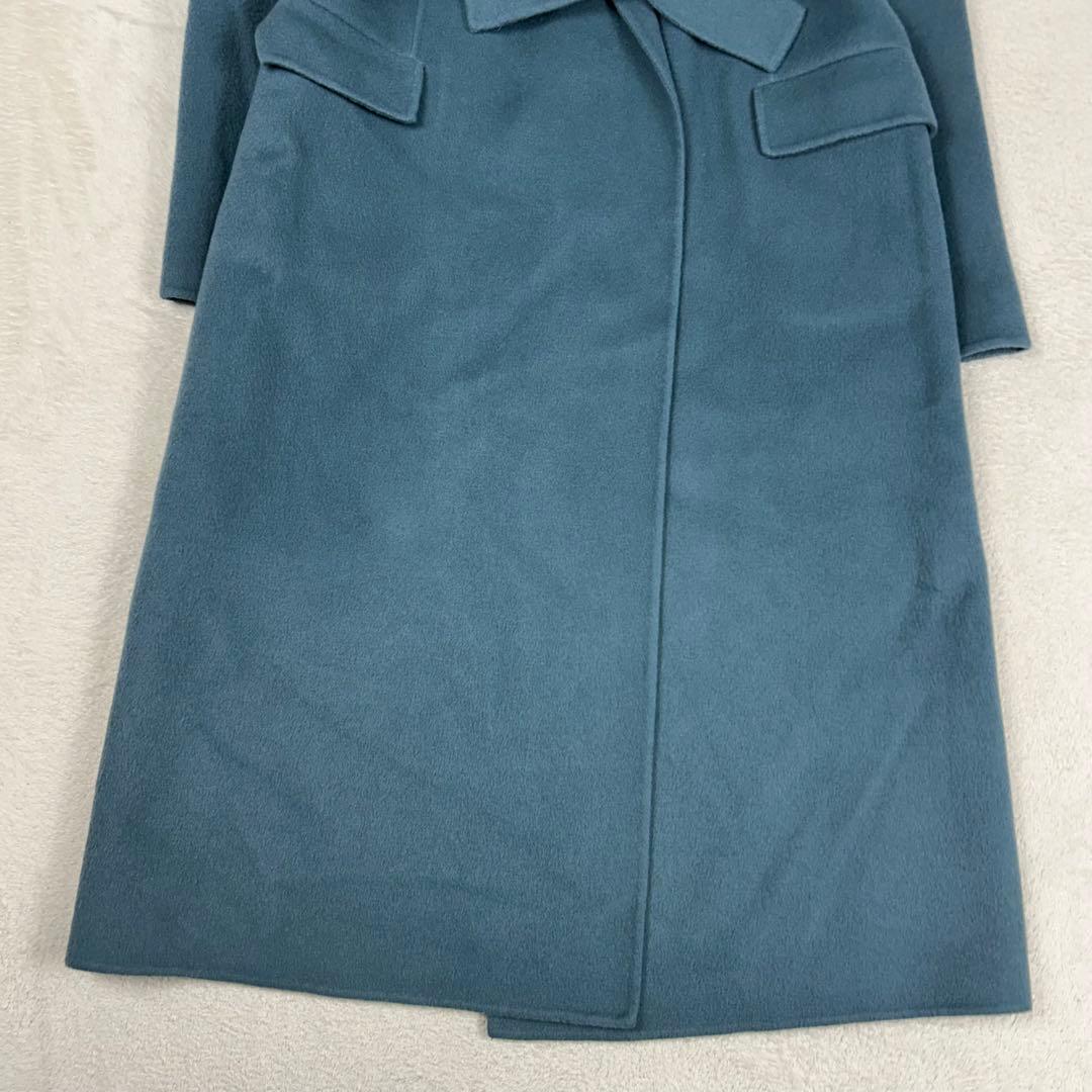 美品♡Theory カシミヤ混ベルテッドコート 現行 ベルト ロング LUXE