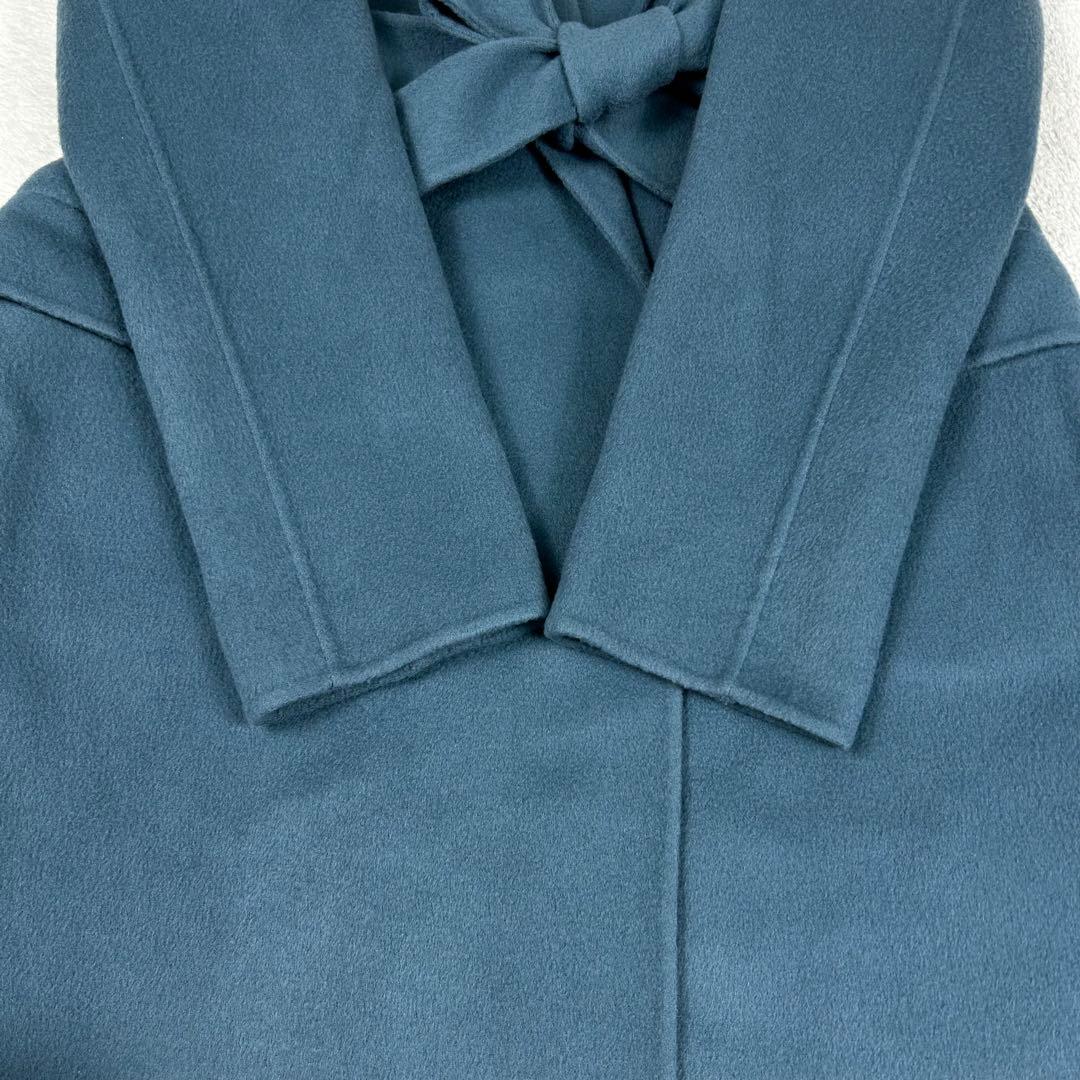 美品♡Theory カシミヤ混ベルテッドコート 現行 ベルト ロング LUXE