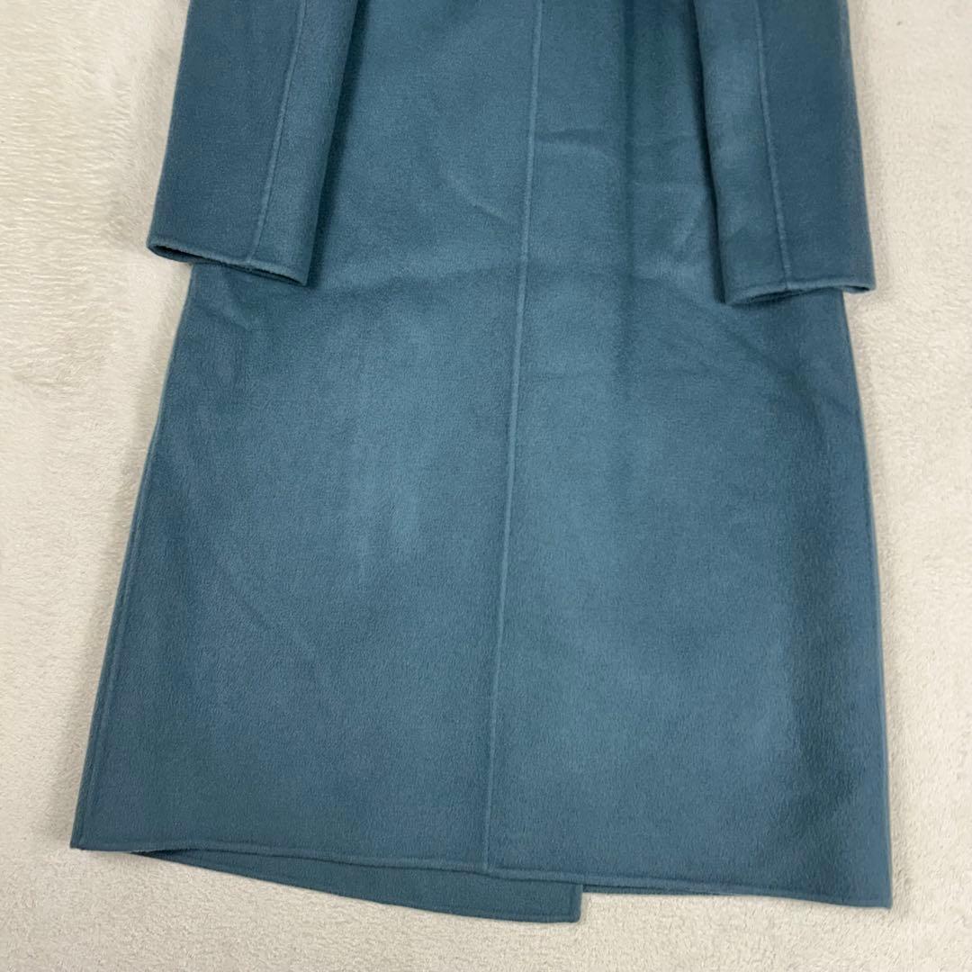 美品♡Theory カシミヤ混ベルテッドコート 現行 ベルト ロング LUXE