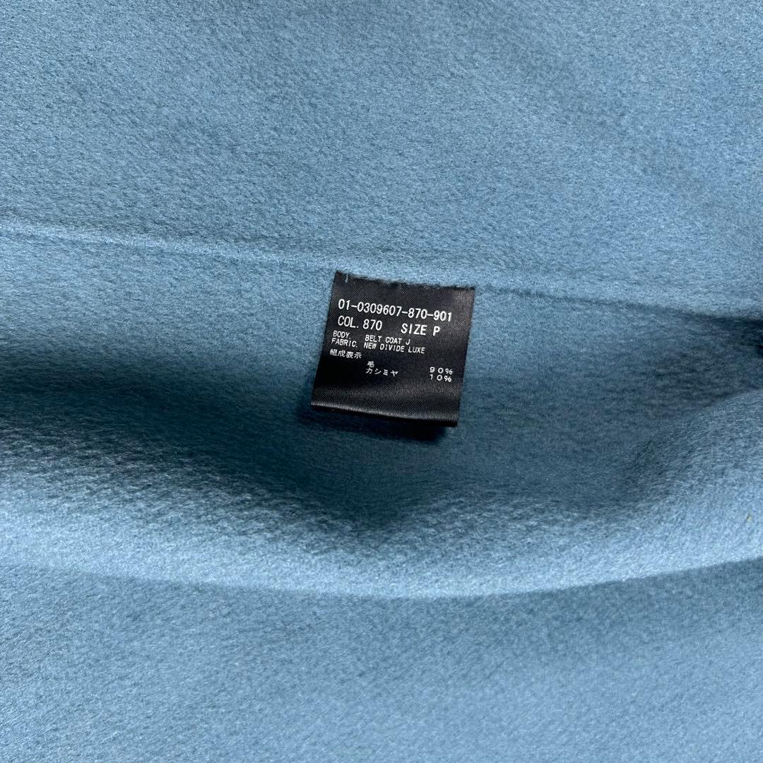 美品♡Theory カシミヤ混ベルテッドコート 現行 ベルト ロング LUXE