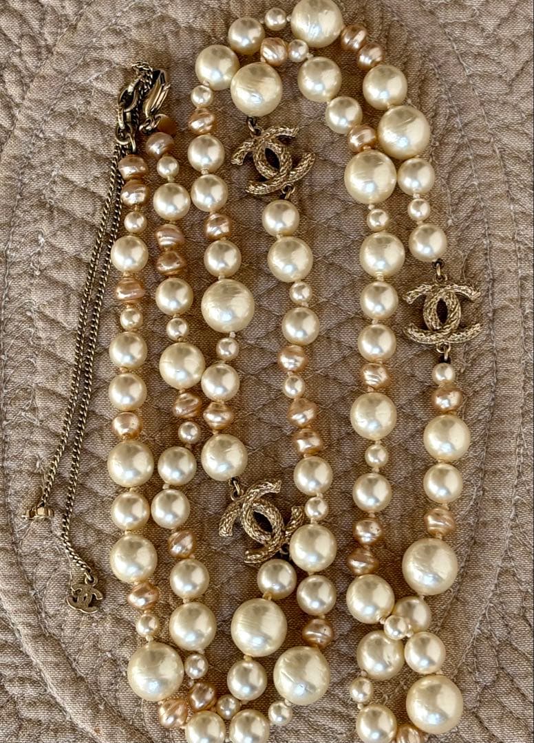 CHANEL◼️ロングネックレス◼️パール