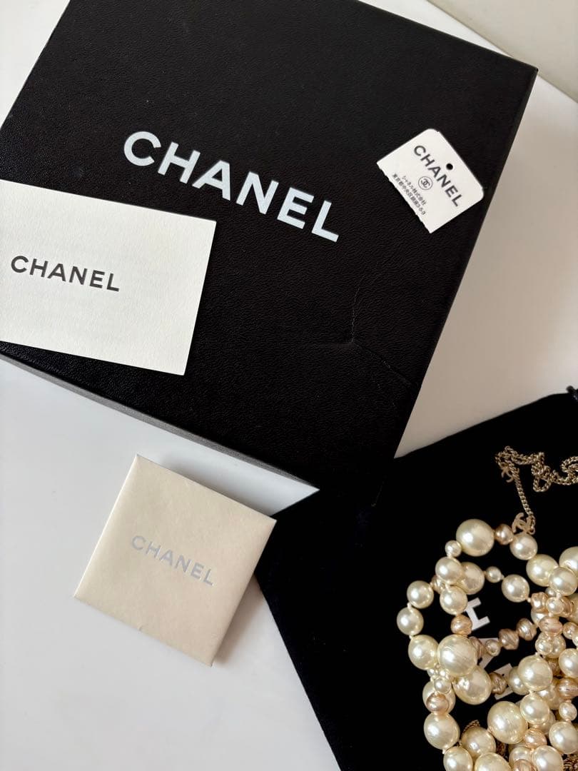 CHANEL◼️ロングネックレス◼️パール