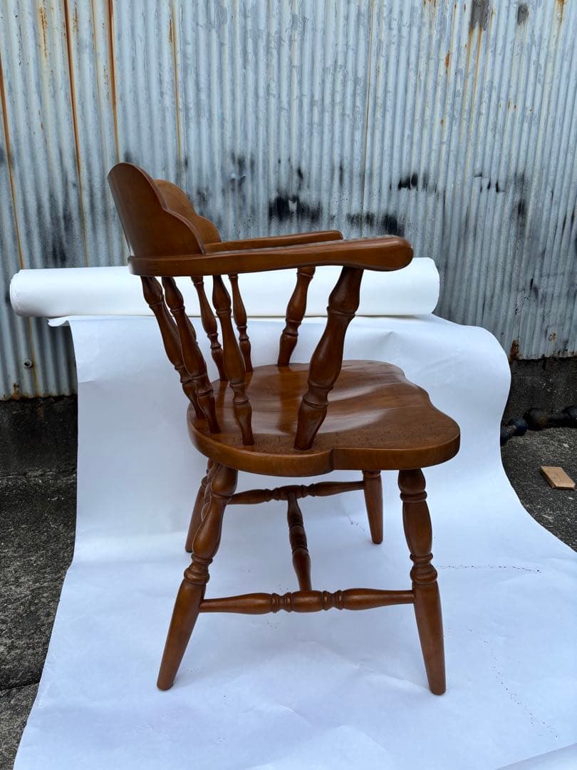 アンティークな飛騨産業 キツツキ ウィンザーチェアー　きれい　木製チェア