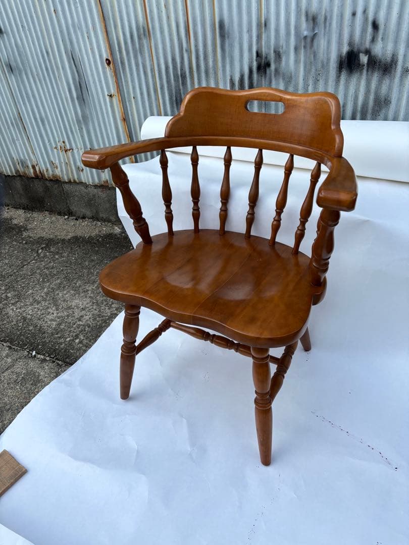 アンティークな飛騨産業 キツツキ ウィンザーチェアー　きれい　木製チェア
