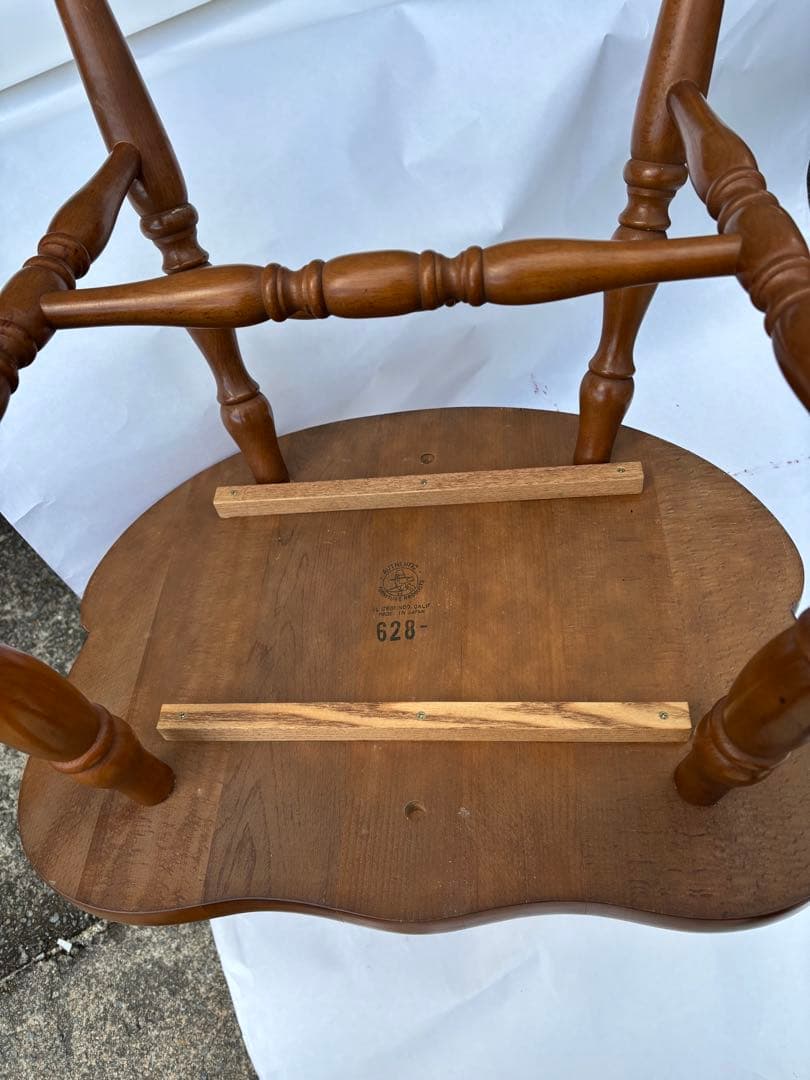 アンティークな飛騨産業 キツツキ ウィンザーチェアー　きれい　木製チェア