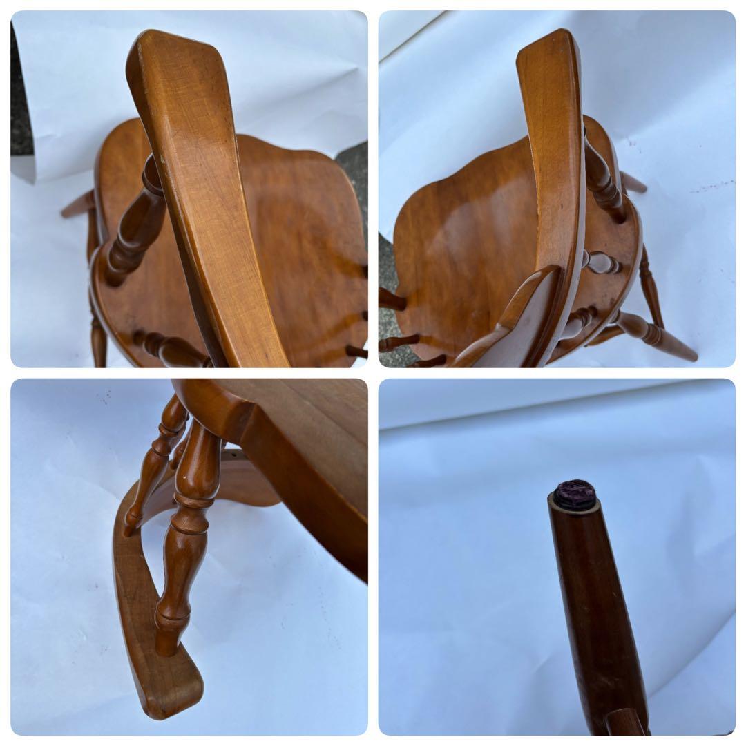 アンティークな飛騨産業 キツツキ ウィンザーチェアー　きれい　木製チェア