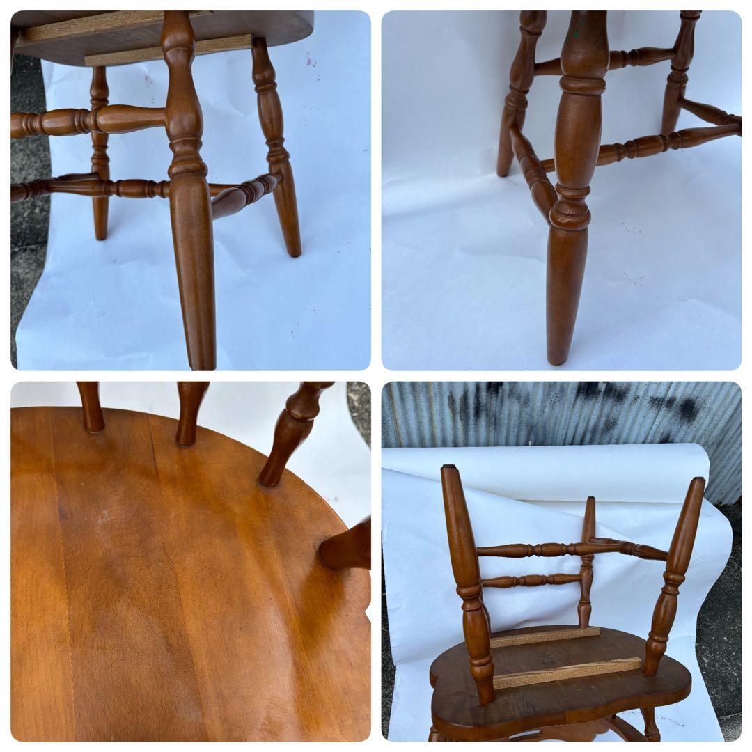 アンティークな飛騨産業 キツツキ ウィンザーチェアー　きれい　木製チェア
