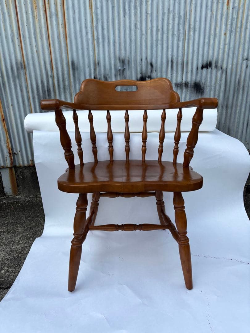 アンティークな飛騨産業 キツツキ ウィンザーチェアー　きれい　木製チェア