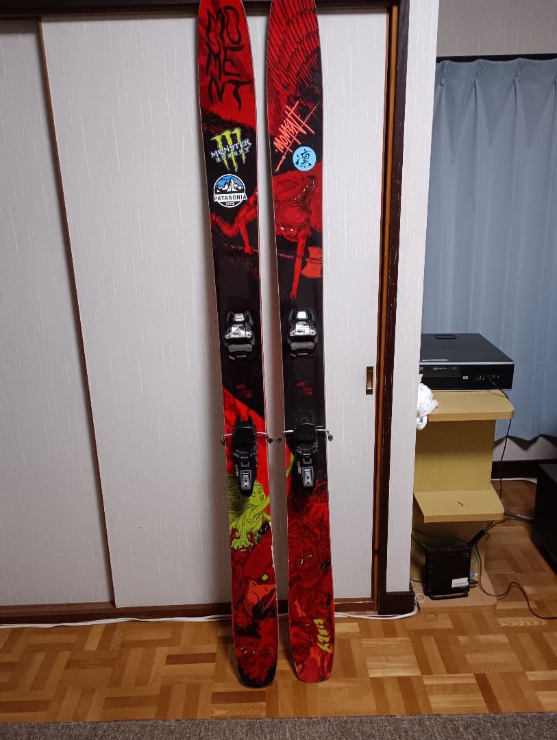 MOMENTスキー　BIBBY　186㎝