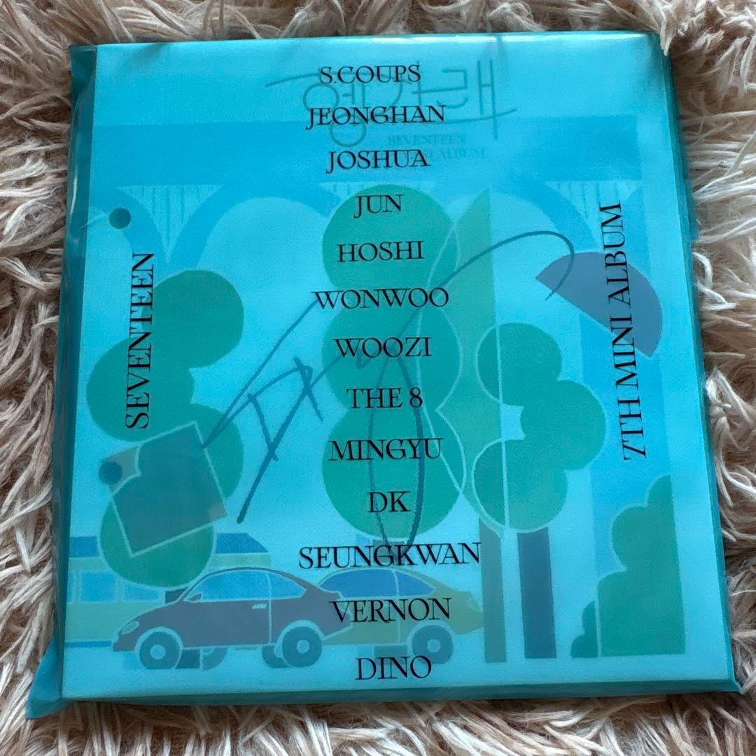 SEVENTEEN 7TH MINI ALBUM エスクプス直筆サイン入り