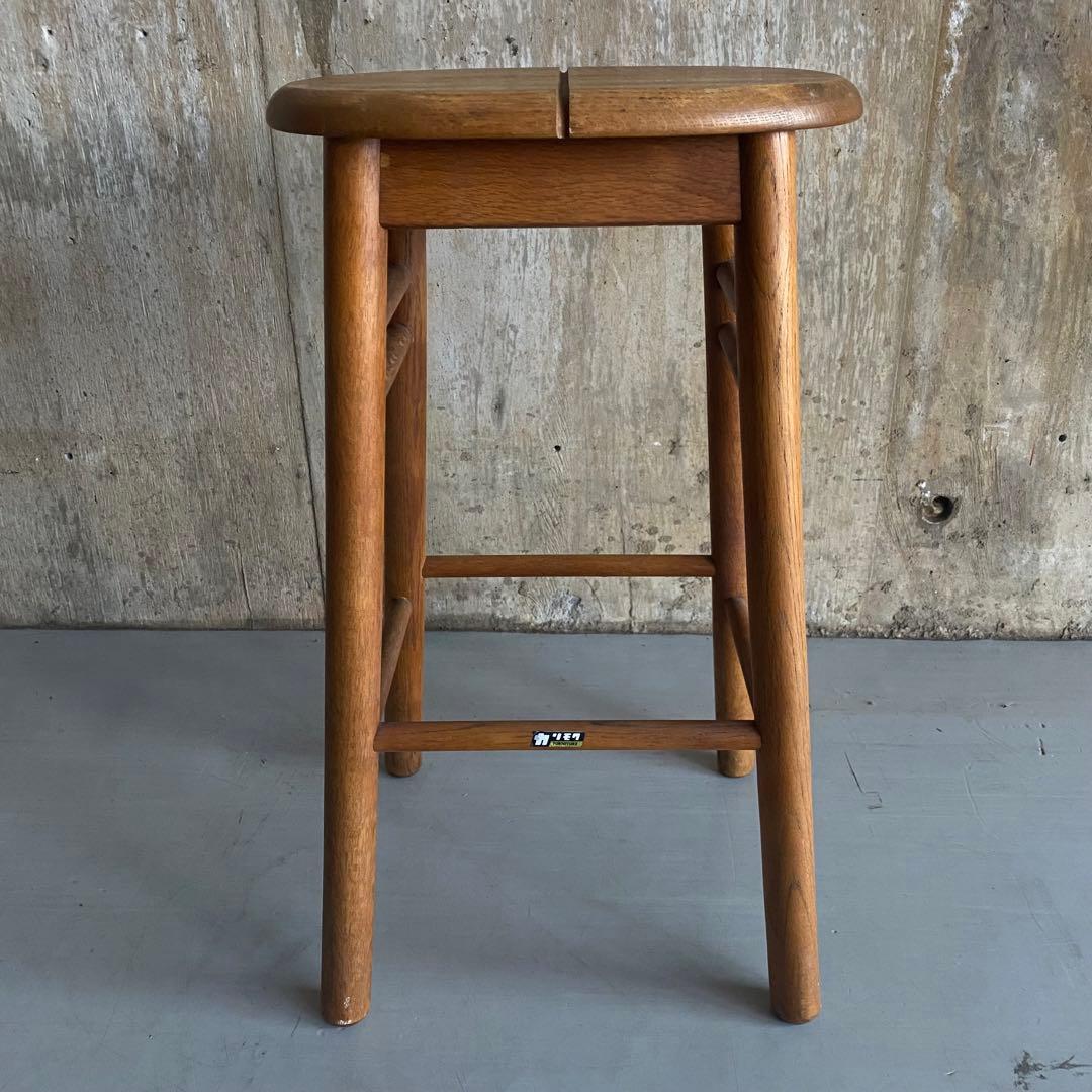オールドカリモク　スツール　ヴィンテージ　レトロ