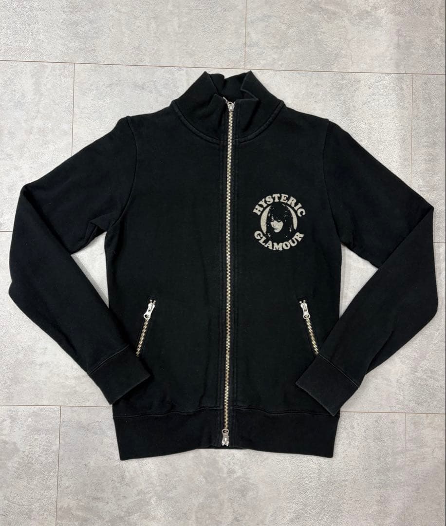 ヒステリックグラマー ガールジップアップスウェット ブルゾン