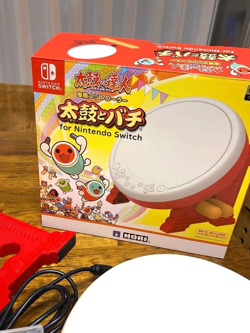 太鼓の達人　太鼓とバチ　美品　専用コントローラー　Nintendo Switch
