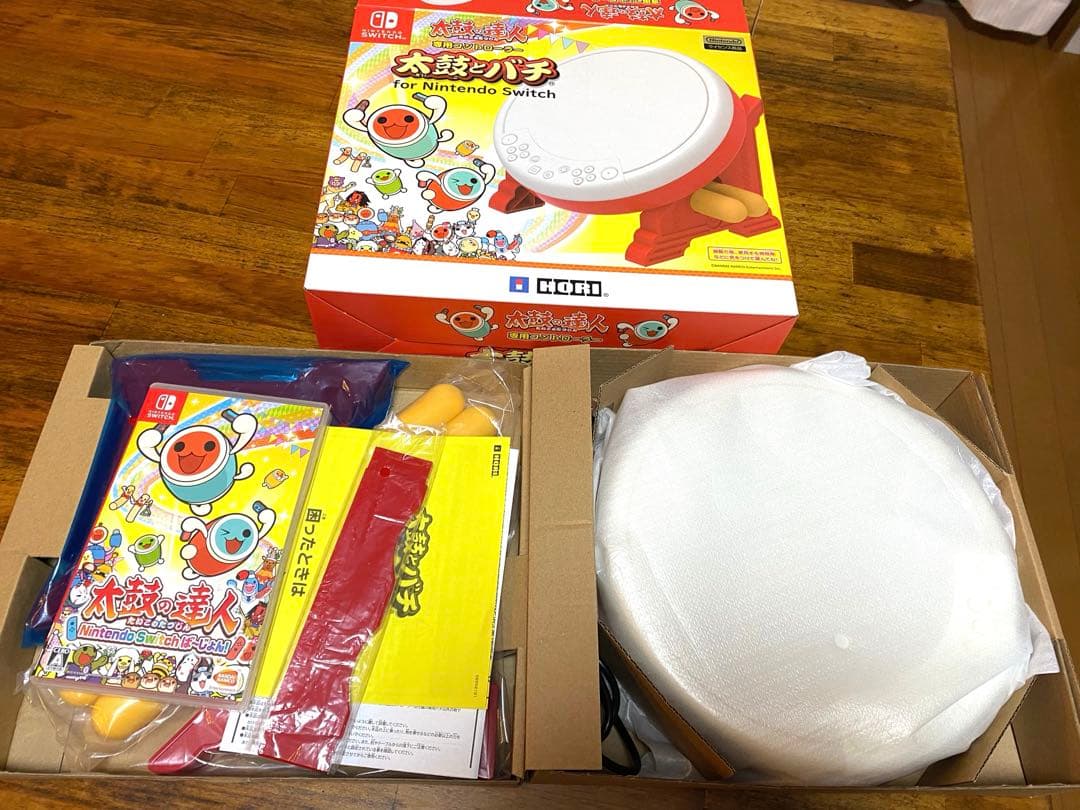 太鼓の達人　太鼓とバチ　美品　専用コントローラー　Nintendo Switch