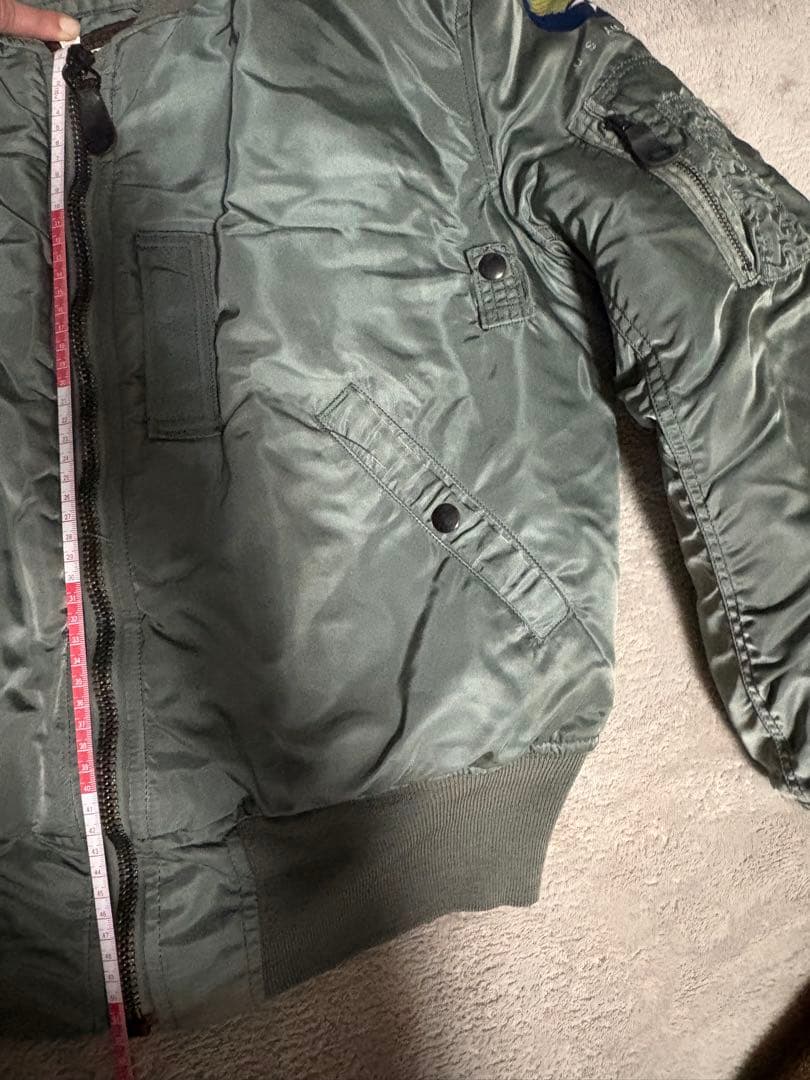 Alpha Industries B-15D フライトジャケット 38 USA製