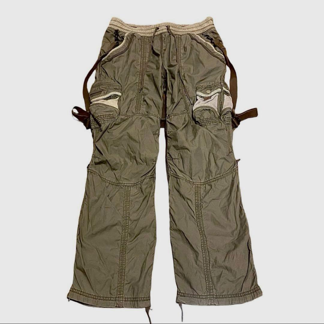 goa パラシュートパンツ　カーゴ　parachute cargo pants