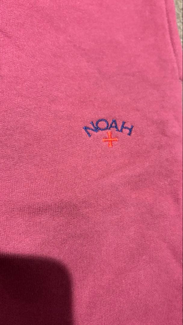 NOAH ノア スウェットパンツ ロゴ刺繍 バーガンディ ワインレッド
