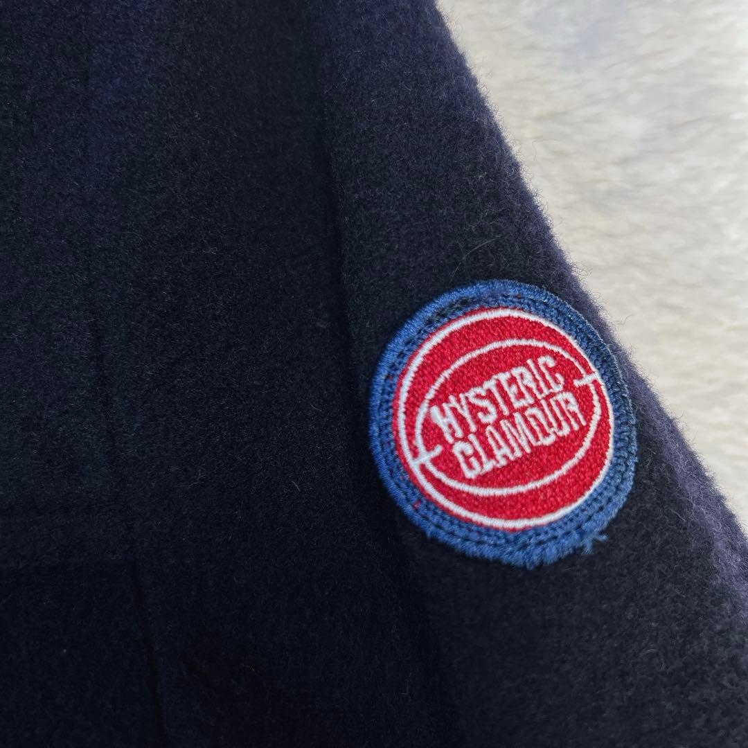 希少品★ ヒステリックグラマー　コート　ロゴワッペン　ヒスガール　ヴィンテージ