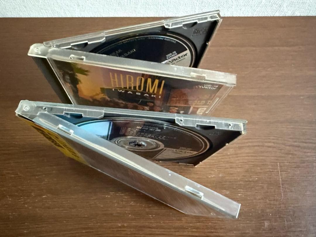 岩崎宏美 旧規格4タイトルセット 消費税表記なし 帯付属 折込帯