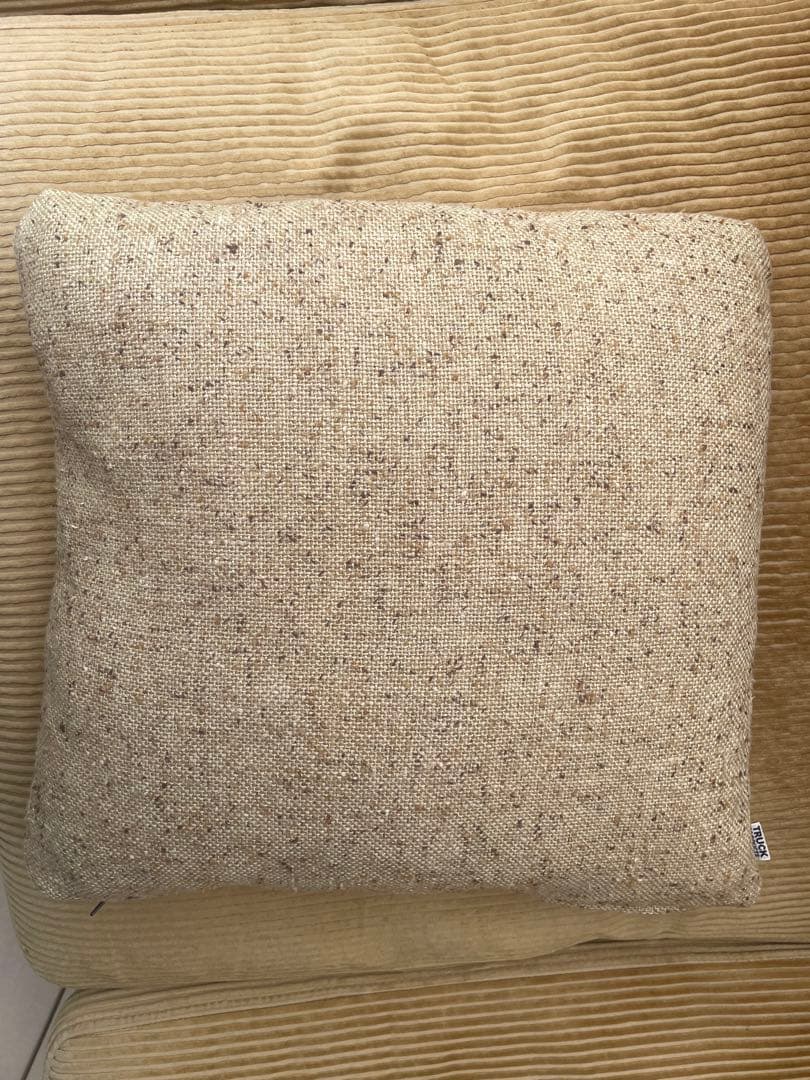 【truck furniture】スコットランドチェック&ネップクッション