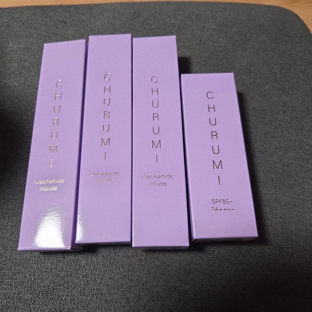 CHURUMI チュルミ薬用クリーム3本 とファンデーションのセット