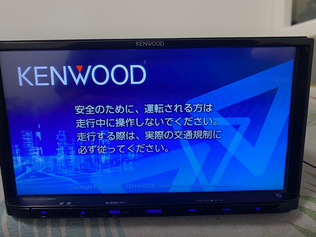 ★KENWOODカーナビMDV-D504BT★地図データ2016年 ケンウッド