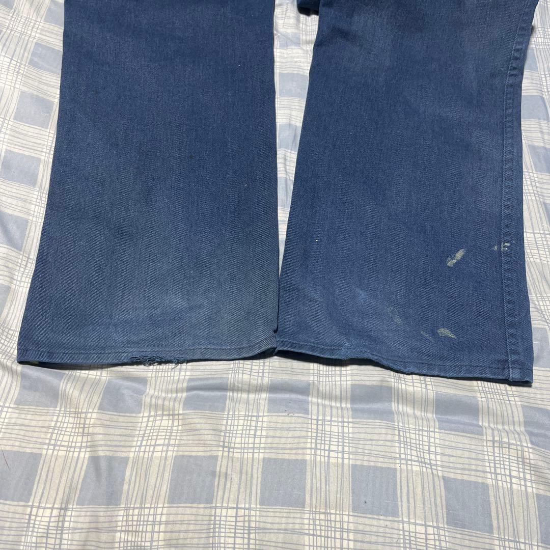 S*迎様 (希少)90s USA製フリスコパンツw34 ネイビー