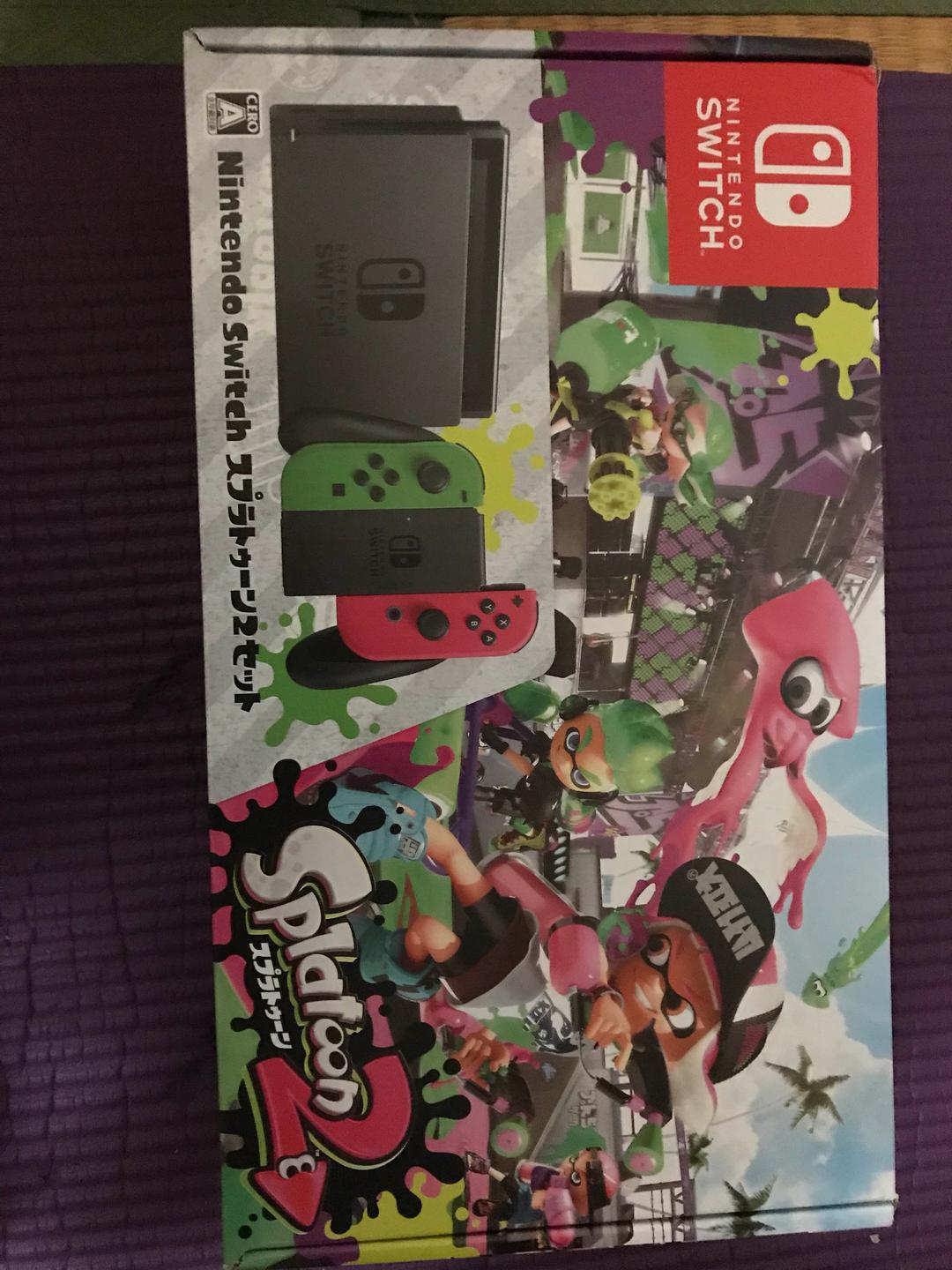 switchスプラトゥーン2同梱版