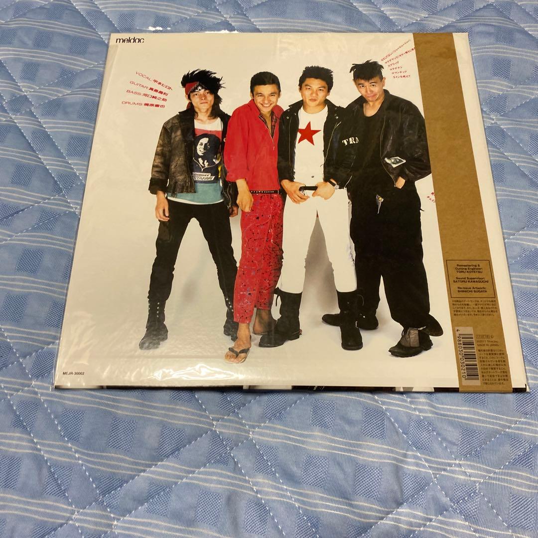 ザ・ブルーハーツ　ヤング・アンド・プリティ　レコード　帯付き　新品未開封