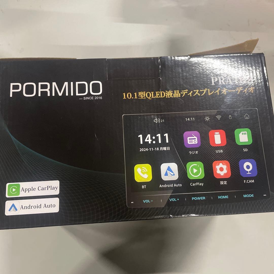 新品PORMIDOAUTO 10.1インチディスプレイオーディオ PRA102