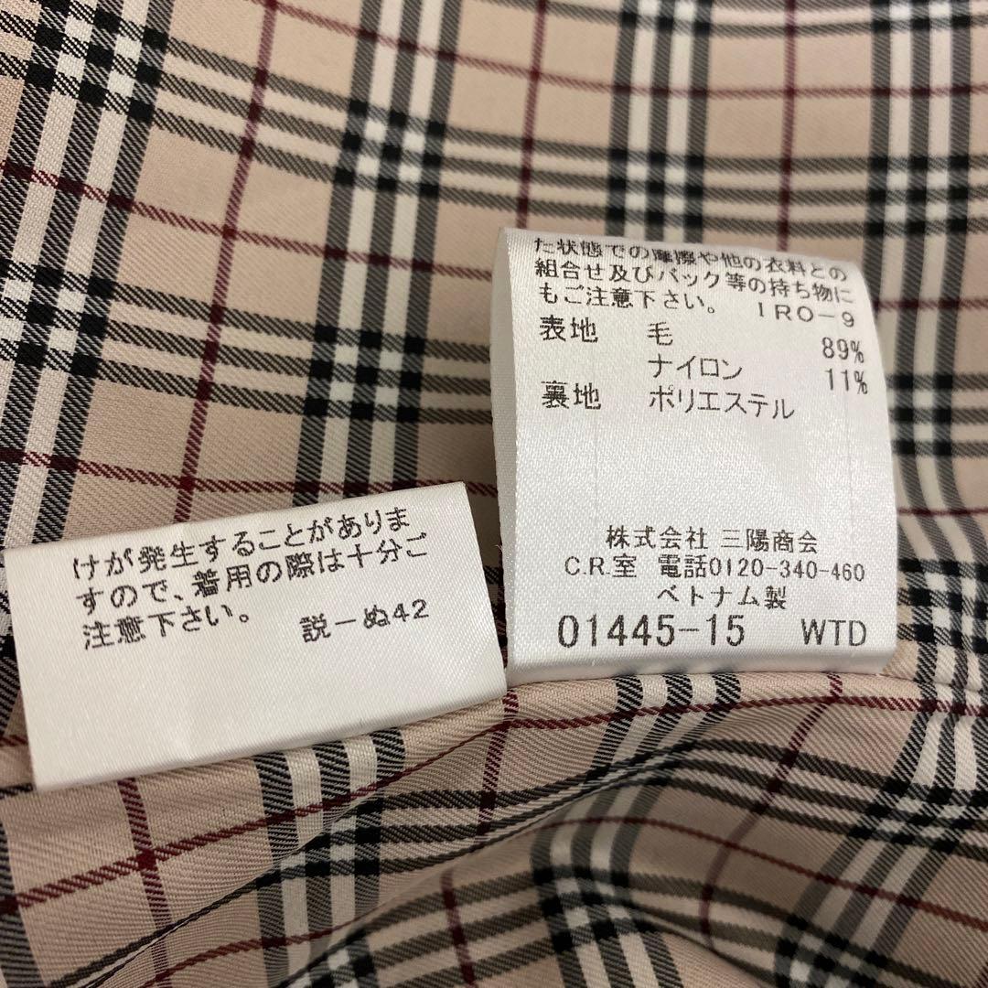 BURBERRY BLUE LABEL 黒 コート 38