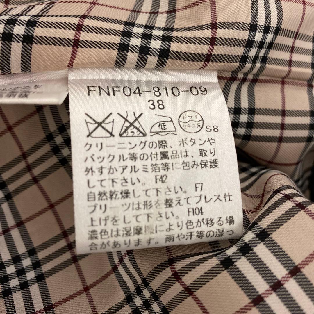 BURBERRY BLUE LABEL 黒 コート 38