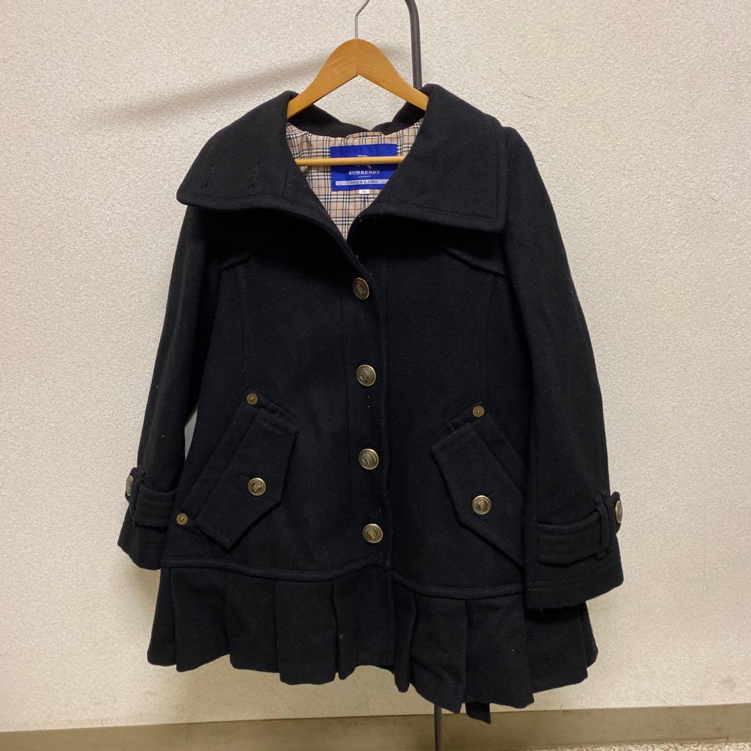 BURBERRY BLUE LABEL 黒 コート 38