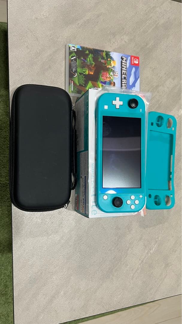 Nintendo Switch Lite ターコイズ 本体+Minecraft