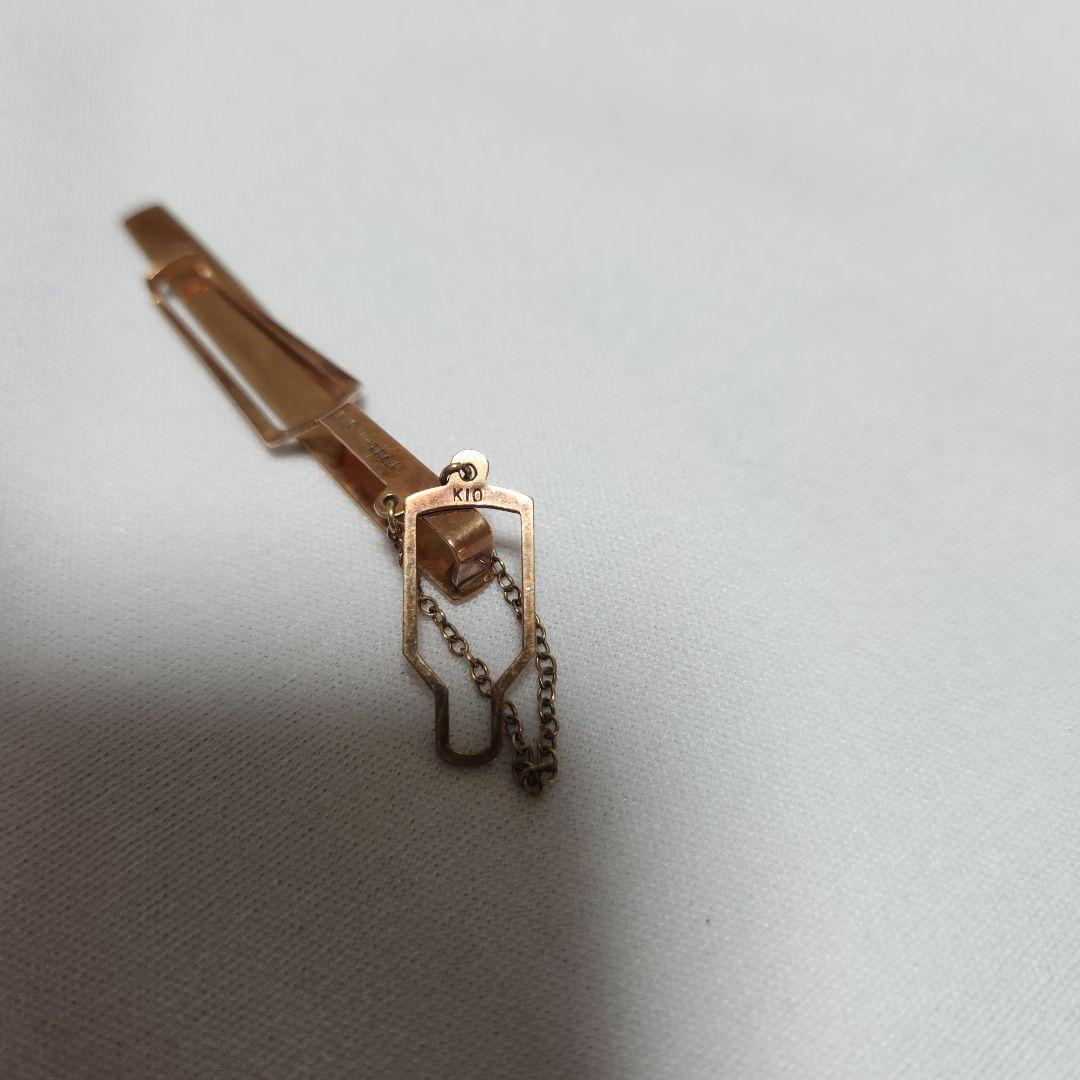 K10金 ゴールド ネクタイピン 刻印有り 3.00g