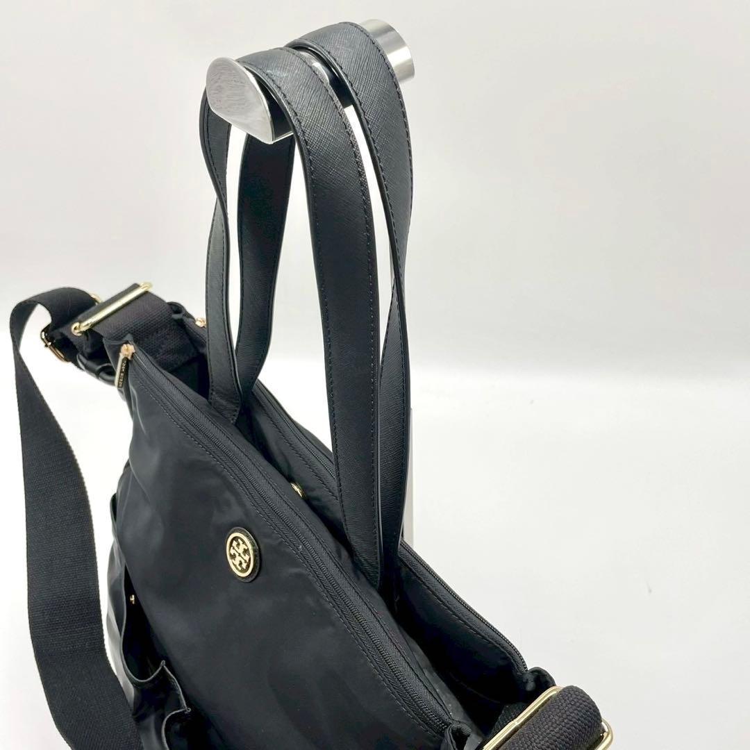 Tory Burch トリーバーチ 2way トートバッグ ブラック 黒
