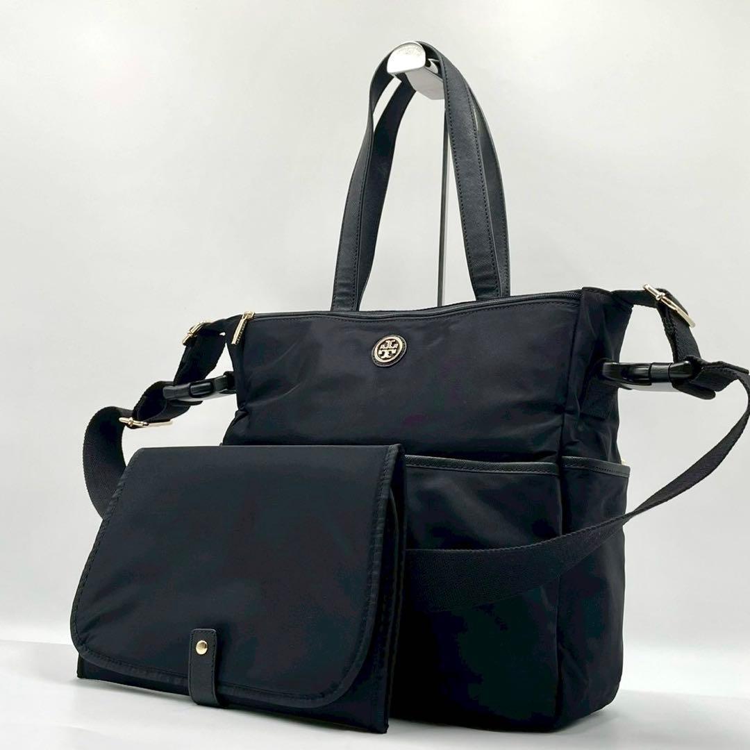 Tory Burch トリーバーチ 2way トートバッグ ブラック 黒