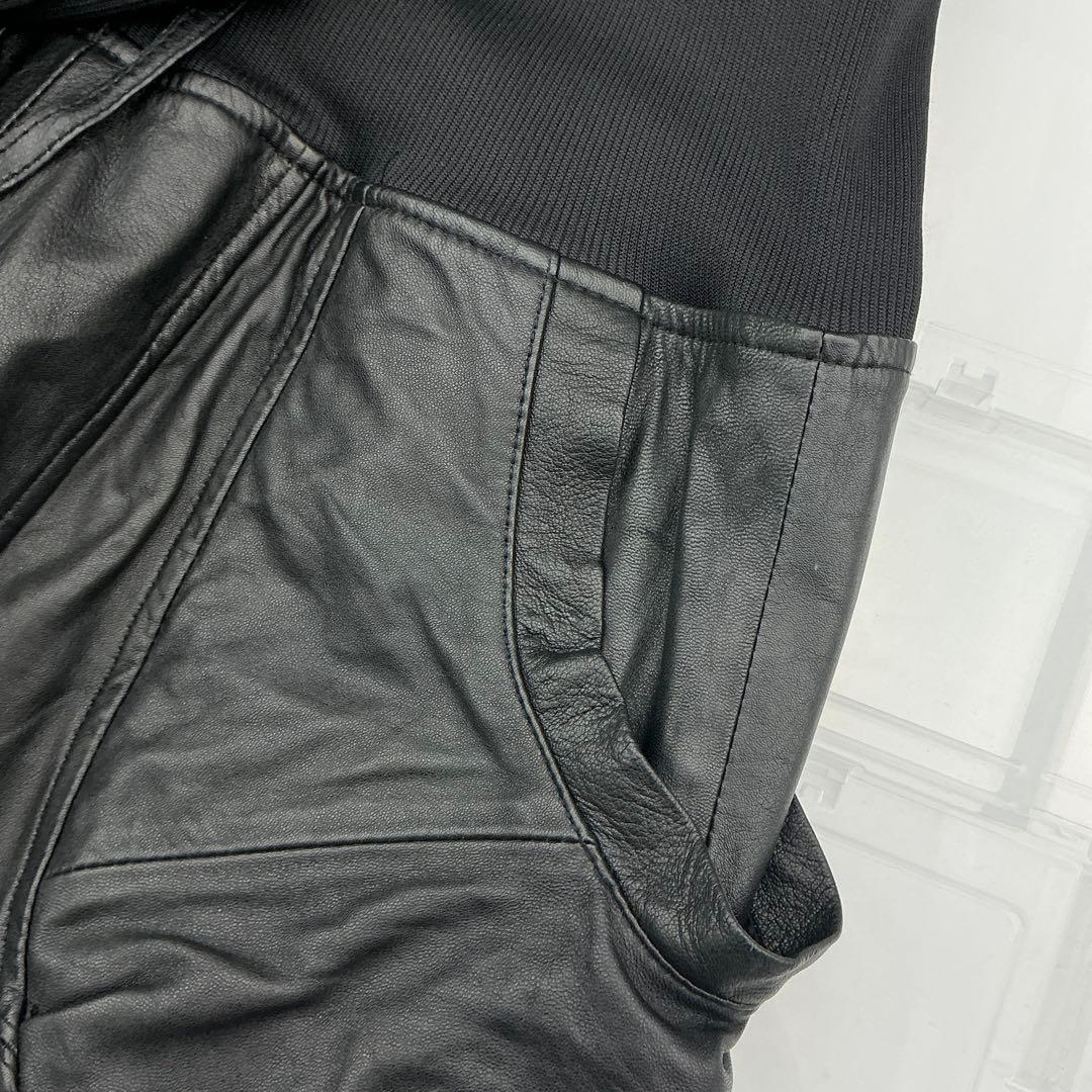 WORCA LEATHER SAROUEL PANTS サルエルパンツ