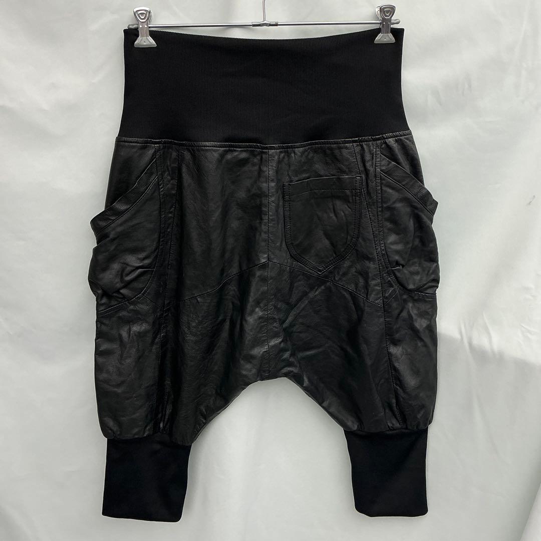 WORCA LEATHER SAROUEL PANTS サルエルパンツ