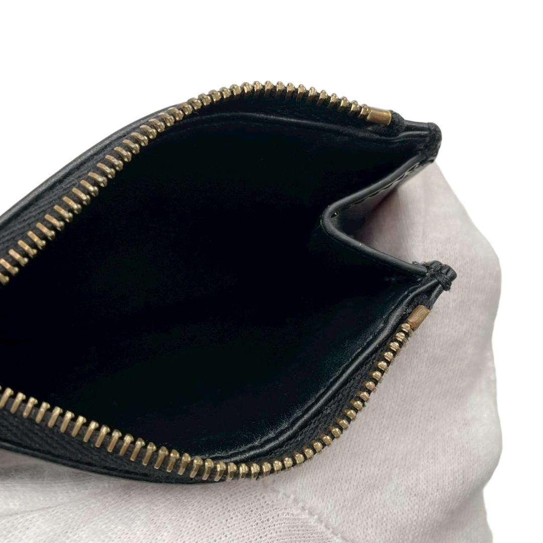 Y【超極美品】セリーヌ トリオンフ コンパクトウォレット ケース着脱式