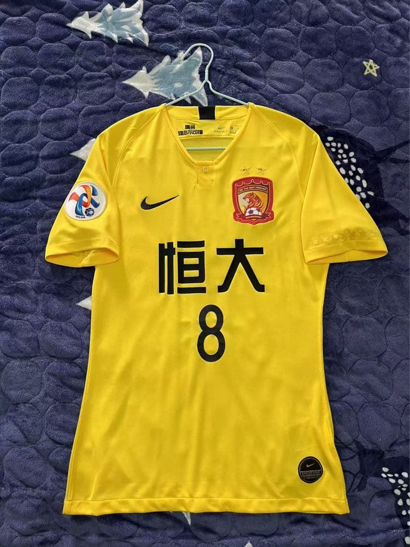 【選手支給品】2019広州恒大ACLAway#8パウリーニョ選手