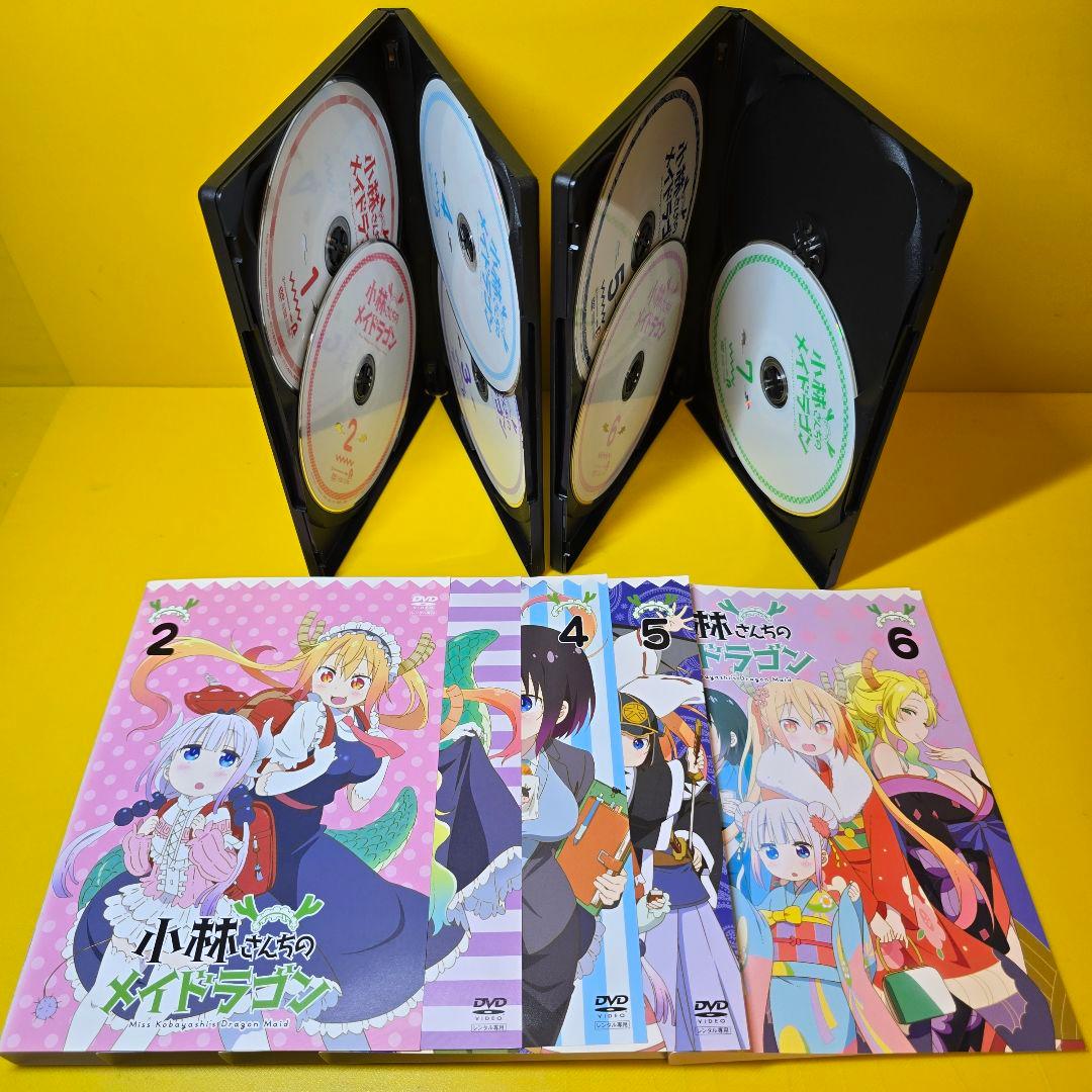 新品ケース交換済　小林さんちのメイドラゴン【1期】+S 【2期 】DVD全13巻