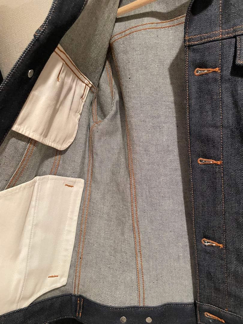 【値下しました！】【美品】A.P.C. デニムジャケット インディゴブルー XS