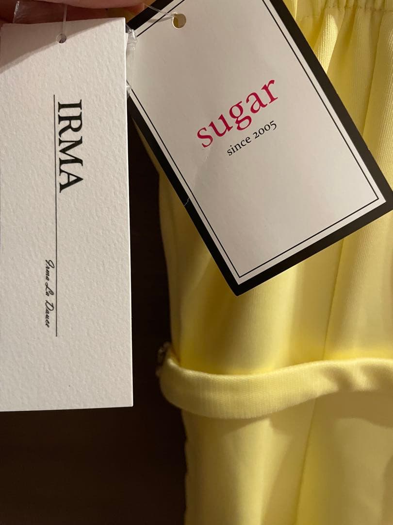 IRMAイエロードレス Mサイズ