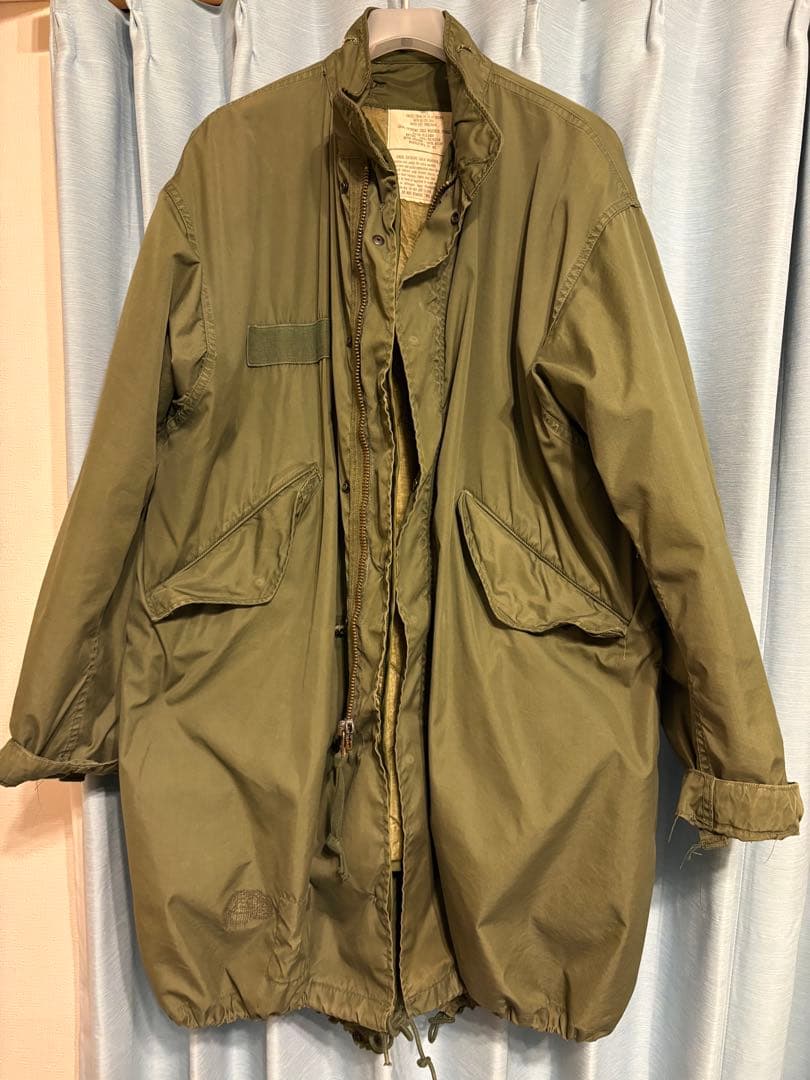 【実物】70s USARMY M-65 フィッシュテール Sサイズ ライナー付き
