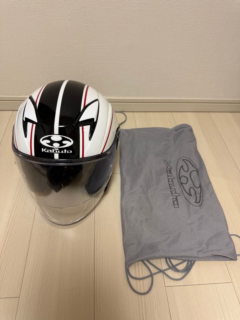 OGK KABUTO EXCEED DELIE ジェット M ピンロック付