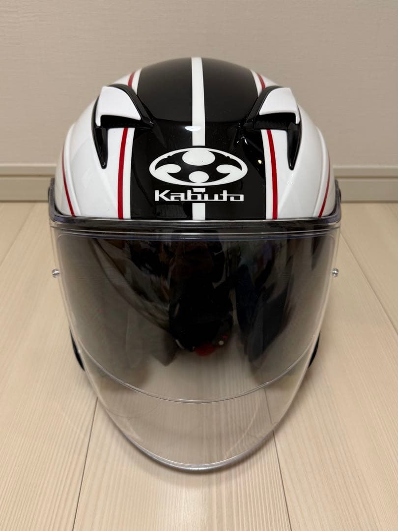 OGK KABUTO EXCEED DELIE ジェット M ピンロック付