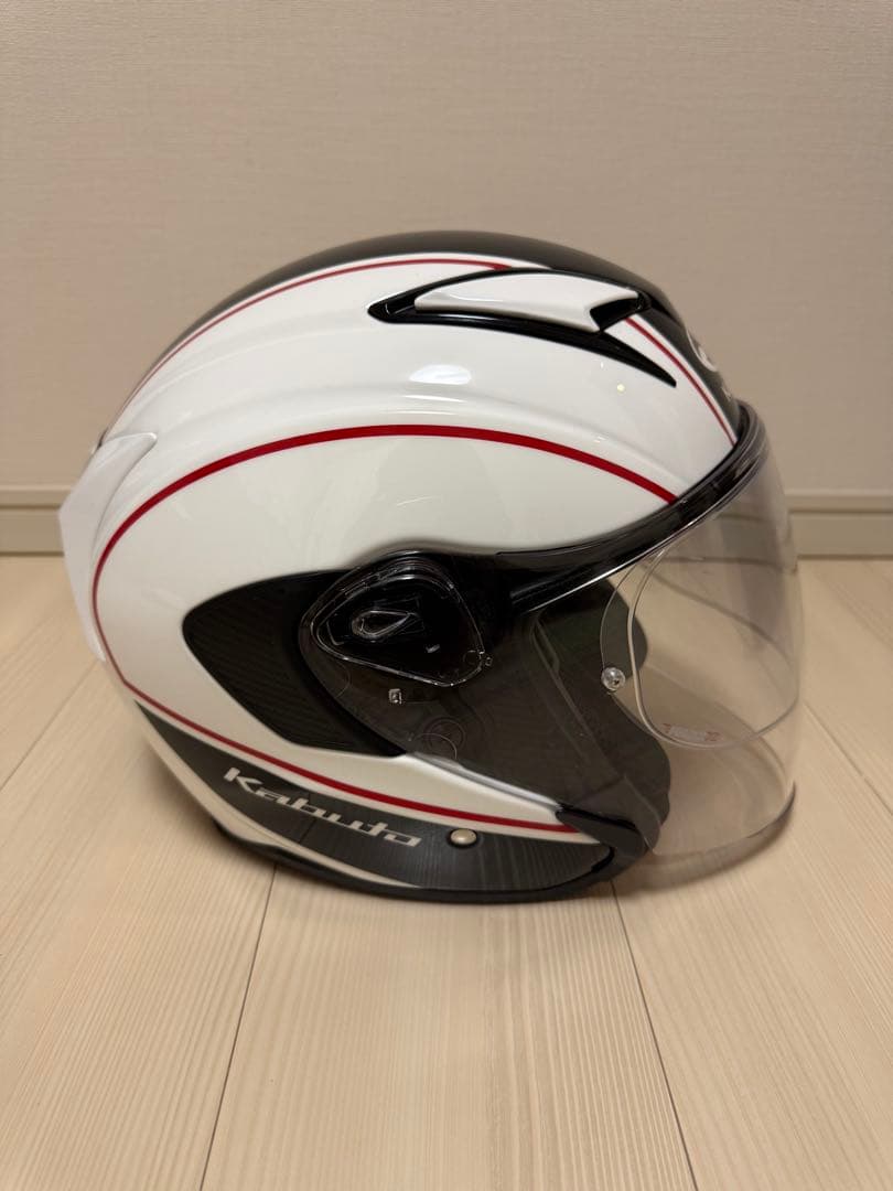 OGK KABUTO EXCEED DELIE ジェット M ピンロック付