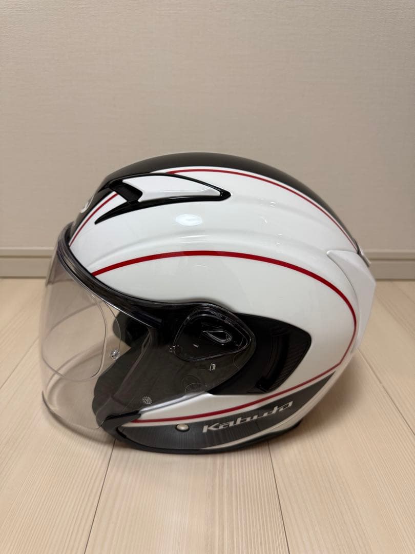 OGK KABUTO EXCEED DELIE ジェット M ピンロック付