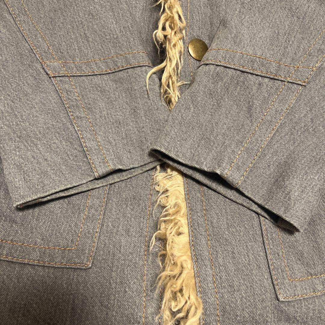 MARC JACOBS デニムファー ジャケットコート y2k